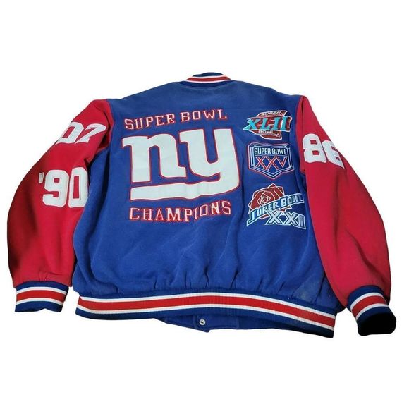 NFL Jackets & Coats Vintage Newyork Giants 3 Time Super Bowl